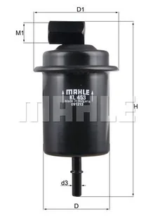 Filtr paliwa Mahle KL 453 - Filtry paliwa - miniaturka - grafika 1