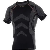 Pozostała odzież narciarska - Brubeck,, BRUBECK SS1242U T-Shirt męski PROTECT grafit/czarny XXXL - miniaturka - grafika 1