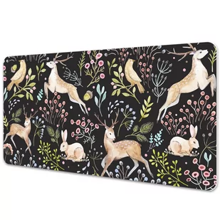Mata ochronna na biurko Leśna flora 90x45 cm - Podkładki na biurko - miniaturka - grafika 1