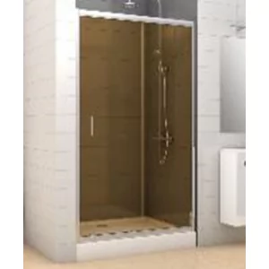 New Trendy WD-0061A drzwi VARIA 120x190 brąz 5 mm - Ścianki i drzwi prysznicowe - miniaturka - grafika 1