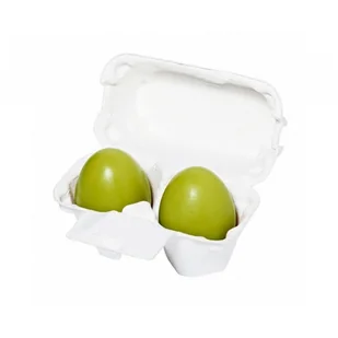 Holika Holika Green Tea Egg Soap mydełko do twarzy 2x50g - Kosmetyki do mycia twarzy - miniaturka - grafika 2