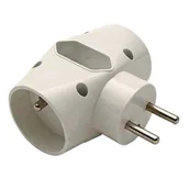 Listwy zasilające - NoName Listwa zasilająca Listwa zasilająca 240V 0m 2x typ E,1x typ C biała No Name 3 zsuvky - miniaturka - grafika 1