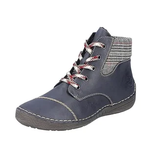 Rieker Damskie buty 52541, niebieski, 36 EU - Moda i Uroda OUTLET - miniaturka - grafika 1