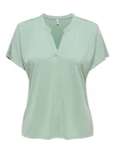 Bluzki damskie - ONLY Bluzka w kolorze miętowym - miniaturka - grafika 1