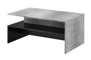 Ławy i stoliki kawowe - Stolik kawowy Baros 99 - jasny beton / czarny - miniaturka - grafika 1