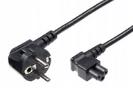 Kable komputerowe i do monitorów - Kabel zasilający MicroConnect Power Cord Notebook 1.8m Black PE010818A - miniaturka - grafika 1