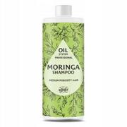 Szampony do włosów - RONNEY Oil System Professional Moringa Shampoo - Szampon do włosów średnioporowatych, 1000ml - miniaturka - grafika 1