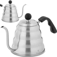 Czajniki na gaz - Royal Catering Czajnik do kawy 1,2 l gęsia szyja stal nierdzewna RCKM-37 - miniaturka - grafika 1