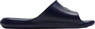 Klapki męskie Nike Victori One Shower Slide granatowe CZ5478 400-38,5 - Klapki i japonki męskie - miniaturka - grafika 1