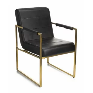 Fotel Kori Gold Black - Fotele - miniaturka - grafika 1