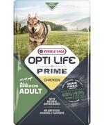Sucha karma dla psów - Versele-Laga Opti Life Prime Adult Chicken karma bezzbożowa dla dla dorosłych psów z kurczakiem 2,5 kg - miniaturka - grafika 1