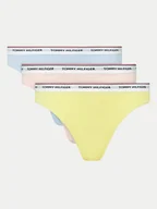 Majtki damskie - Tommy Hilfiger Komplet 3 par fig klasycznych UW0UW04895 Kolorowy - miniaturka - grafika 1
