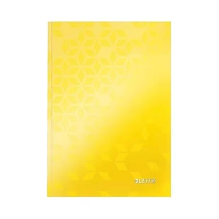 Zeszyt w kratkę A5 LEITZ WOW żółty /46281116/ - Zeszyty szkolne - miniaturka - grafika 1