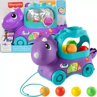 Zabawki kreatywne - Fisher Price SS Dinuś Podskakujące piłeczki HNR51 - miniaturka - grafika 1