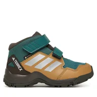 Buty trekkingowe dziecięce - Trekkingi adidas Terrex Skychaser Mid GORE-TEX Hiking JS2092 Zielony - miniaturka - grafika 1