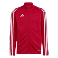 Bluzy dla chłopców - Dziecięca Bluza ADIDAS TIRO23L TR JKTY HS3527 – Czerwony - miniaturka - grafika 1