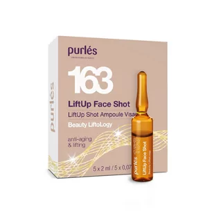 Purles 163, Ampułka do Twarzy LiftUp, 5x2ml - Serum do twarzy - miniaturka - grafika 1