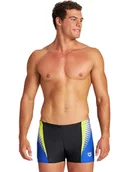 Kąpielówki męskie - Arena Kąpielówki w kolorze czarno-niebieskim - miniaturka - grafika 1