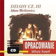 Audiobooki - lektury - Dziady. Część 3 - miniaturka - grafika 1