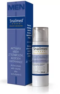 DLA Snailmed Snailmed Krem mężczyzn cera problematyczna 30ml 5907694906722 - Kremy do twarzy - miniaturka - grafika 1