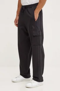 adidas spodnie dresowe bawełniane All SZN kolor czarny gładkie IX1256 - Spodnie męskie - miniaturka - grafika 1