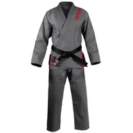 Kimona, stroje i obuwie - Venum Kimono Gi Do Brazilian Jiu Jitsu Contender 3.0 Storm Grey - miniaturka - grafika 1