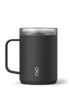 Kubki termiczne - Kubek termiczny z uchwytem Ocean Bottle Travel Mug 0,35 l - obsidian black - miniaturka - grafika 1