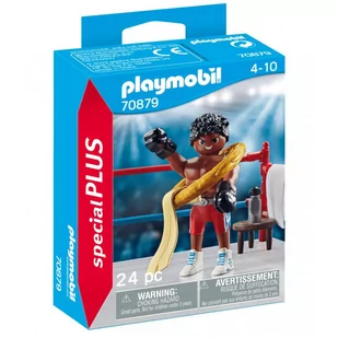 PLAYMOBIL, Mistrz bokserski, 70879 - Klocki - miniaturka - grafika 1