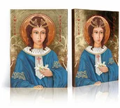 Ikony i obrazy sakralne - Ikona religijna Święta Patrycja - miniaturka - grafika 1