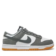 Sneakersy damskie - Sneakersy Nike Dunk Low FV0389 100 Szary - miniaturka - grafika 1