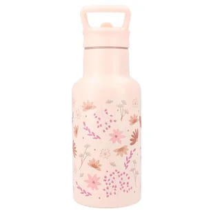 Bidon z ustnikiem 350 ml Memories Flowers / Kidzroom - Kubki dla dzieci - miniaturka - grafika 1