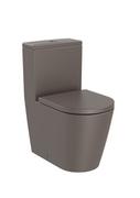 Kompakty WC - Roca Inspira Toaleta WC stojąca 60x37,5 cm kompaktowa bez kołnierza cafe A342529660 - miniaturka - grafika 1