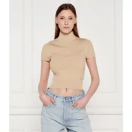 Swetry damskie - GUESS Sweter JAYLA Cropped Fit - miniaturka - grafika 1