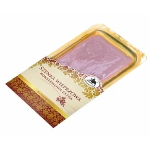 Szynka Wieprzowa Konserwowa Extra Plastry 150 G Zmb - Pasztet i przetwory mięsne - miniaturka - grafika 1
