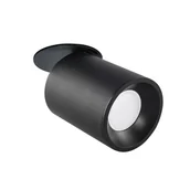 Oprawy, klosze i abażury - Polux Oczko ruchome podtynkowe Pallas GU10 czarne 314093 - miniaturka - grafika 1