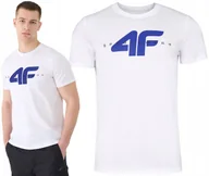 Koszulki męskie - Koszulka Męska 4f T-shirt 3015 Podkoszulek Bluzka Sportowa Na Co Dzień L - miniaturka - grafika 1