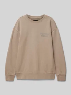 Bluza z nadrukiem z logo model ‘REWNAC’ - Swetry dla chłopców - miniaturka - grafika 1