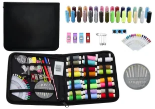 Zestaw krawiecki duży do szycia - Leantoys - Zabawki kreatywne - miniaturka - grafika 1