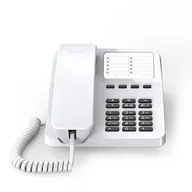 Telefony stacjonarne - Gigaset DESK 400 Telefon analogowy Biały - miniaturka - grafika 1