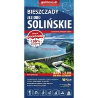 Atlasy i mapy - Plan Mapa turys. Bieszczady. Jezioro Solińskie 1:25 000 - praca zbiorowa - miniaturka - grafika 1