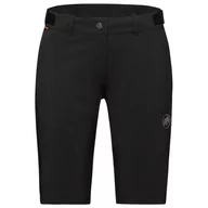 Spodnie sportowe damskie - Szorty damskie Mammut Runbold Shorts Women Rozmiar: S / Kolor: czarny/szary - miniaturka - grafika 1