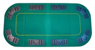 Akcesoria do gier planszowych - Ever green, Składany Blat do pokera, 160x80 cm, Zielony - miniaturka - grafika 1