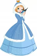 Naklejki na ścianę - Naklejka na ścianę dla dzieci mat Księżniczka 54, 120x80 cm - miniaturka - grafika 1