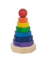 Zabawki interaktywne dla dzieci - Tarnawa TARNAWA Wieża z klocków - ośmiokąt (12223, 12227) 12223, 12227 - miniaturka - grafika 1
