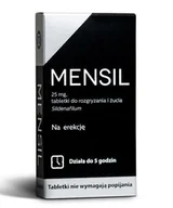 Układ moczowy i płciowy - PRZEDSIĘBIORSTWO PRODUKCJI FARMACEUTYCZNEJ HASCO-L Mensil (Sildenafil 25mg) lek na impotencję 2 tabletki 3341671 - miniaturka - grafika 1