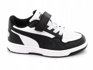 Buty dla dziewczynek - BUTY dziecięce PUMA Reb-L Ac+Ps 398995-01 rzep 31 - miniaturka - grafika 1