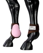 Akcesoria jeździeckie - Pfiff Dwukolorowe kapturki z miękką wyściółką wewnętrzną i podwójnym zapięciem na rzepy, rozmiary Full i Pony i w 6 różnych kolorach - miniaturka - grafika 1