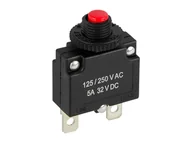 Bezpieczniki elektryczne - Wyłącznik termobimetaliczny MR1 5A - miniaturka - grafika 1