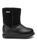 Buty dla dziewczynek - EMU Australia Śniegowce Trigg K12169 Czarny - miniaturka - grafika 1