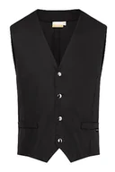 Moda i Uroda OUTLET - Karlowsky Kamizelka męska Kai czarna rozmiar 48 - miniaturka - grafika 1